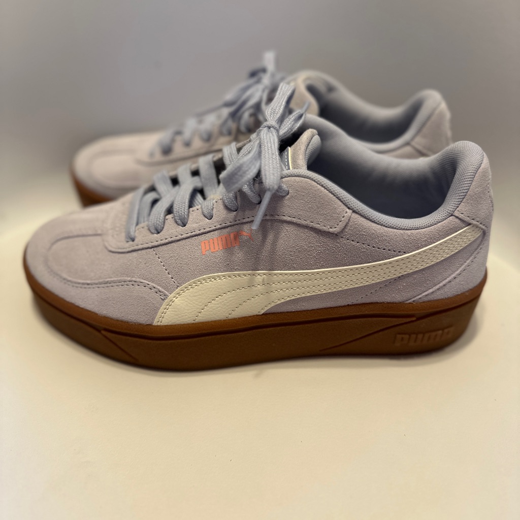 Women’s Suede Sneakers - Lilac Color, Size Us 10,5